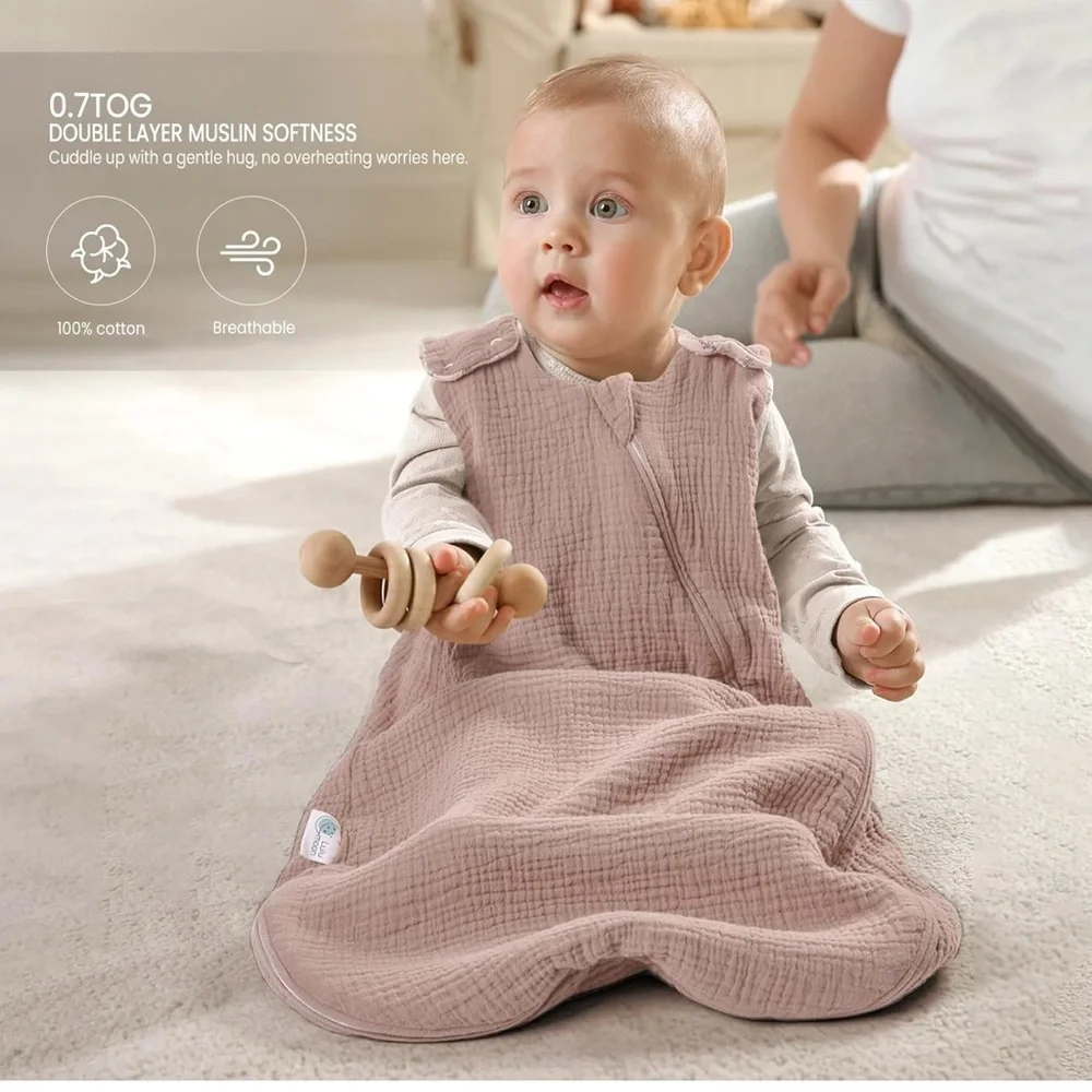Lulumoon Baby sleep sackPink Baby Sleeping Bag NWT size S